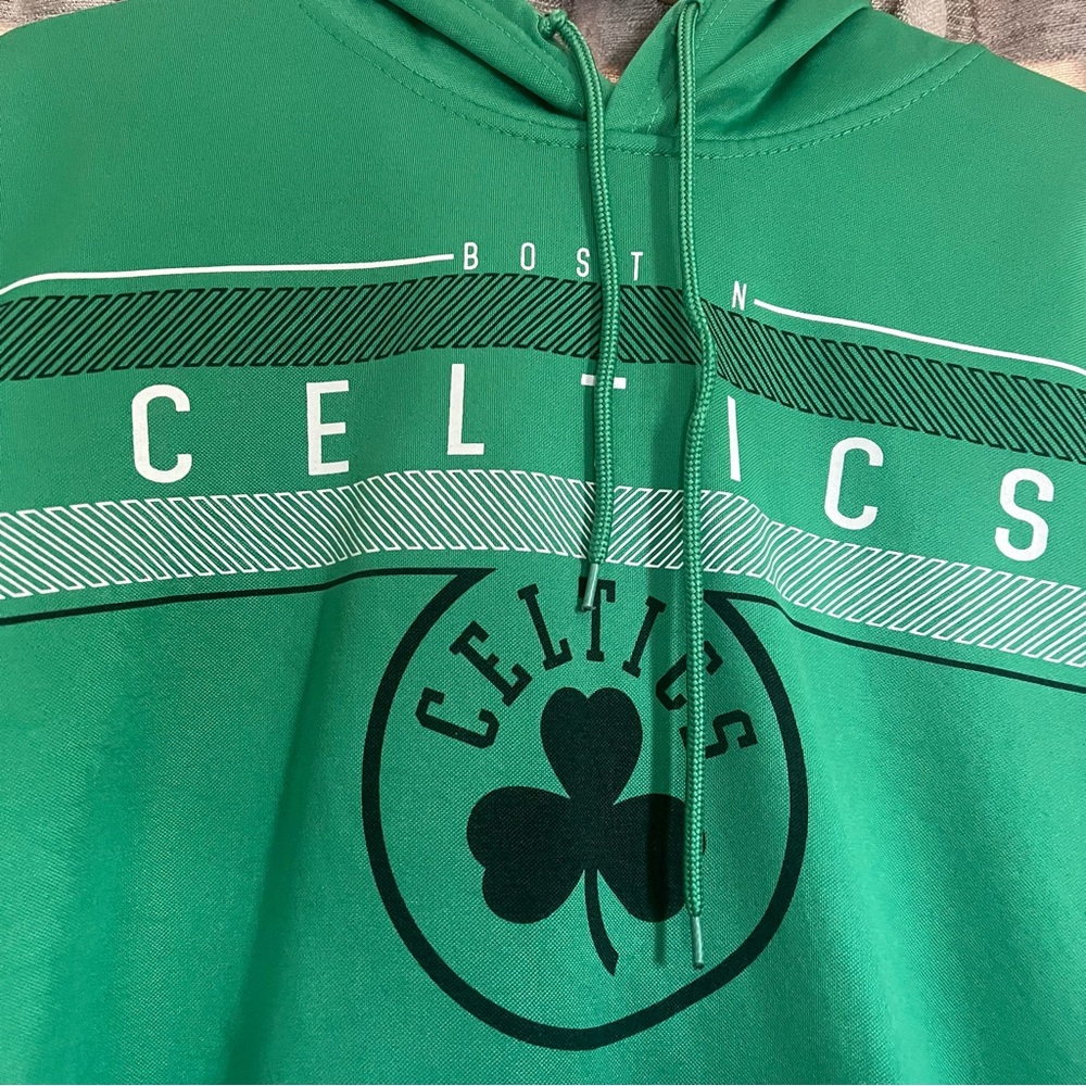 NBA Ultra Game Green Boston Celtics Hoodie Size Medium - Picture 7 of 13